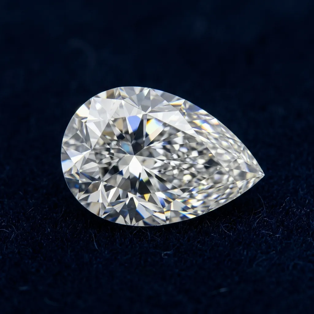 Wholesale Pear Cut Loose Diamond